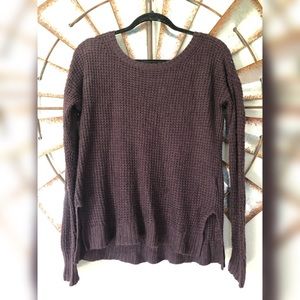 AE Maroon thermal sweater